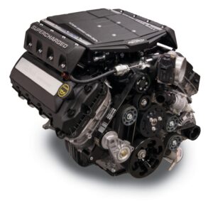 Edelbrock 5.0L Coyote 302 C.I.D. E-Force Supercharged Long Block Crate Engines 46890