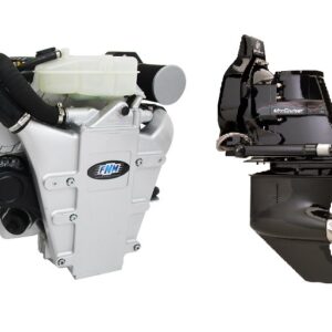 NEW FNM 20HPEP-180 180hp Marine Diesel Engine & Sterndrive Adaptor