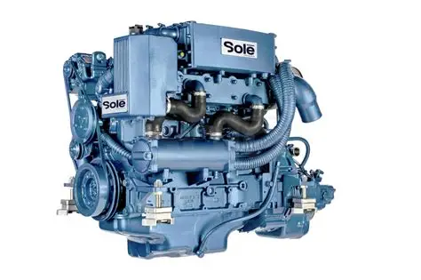 NEW Sole SDZ-165 160hp Marine Diesel Engine & Gearbox Package