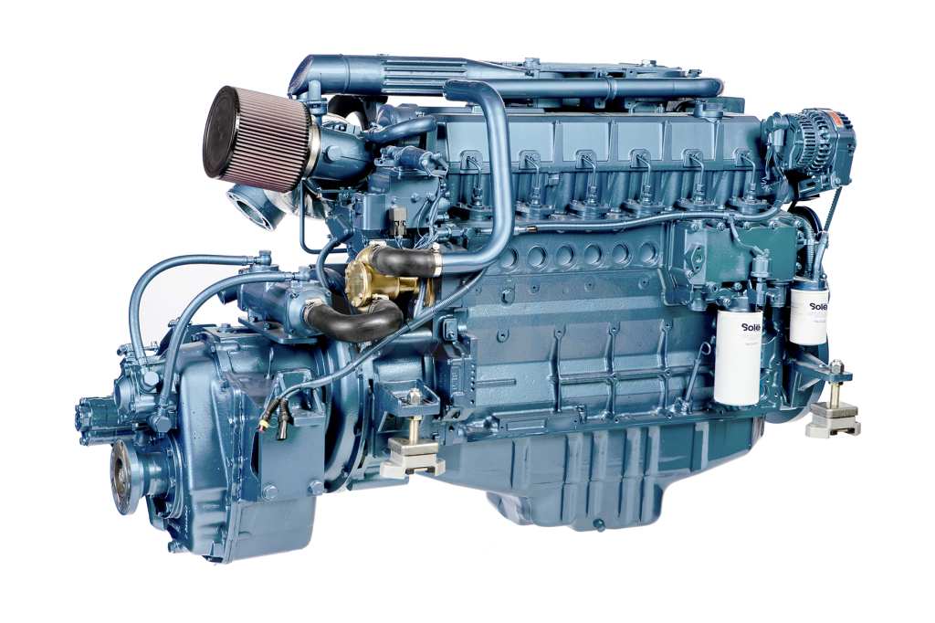 NEW Sole SDZ-280 272hp Marine Diesel Engine & Gearbox Package