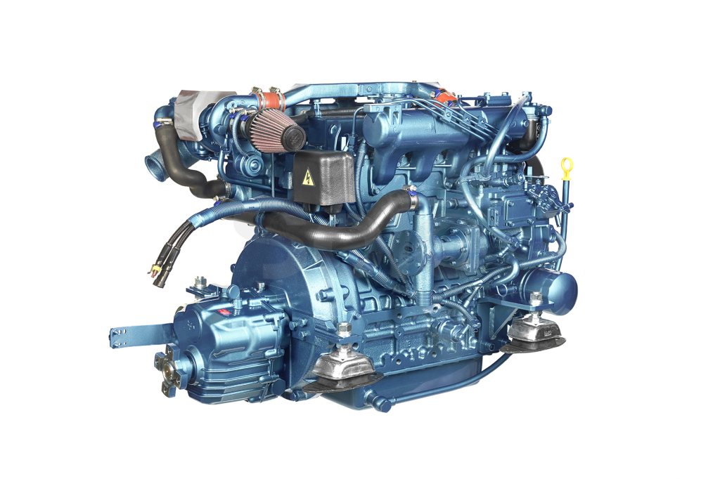 NEW Sole SK-60 60hp Marine Diesel Engine & Gearbox Package