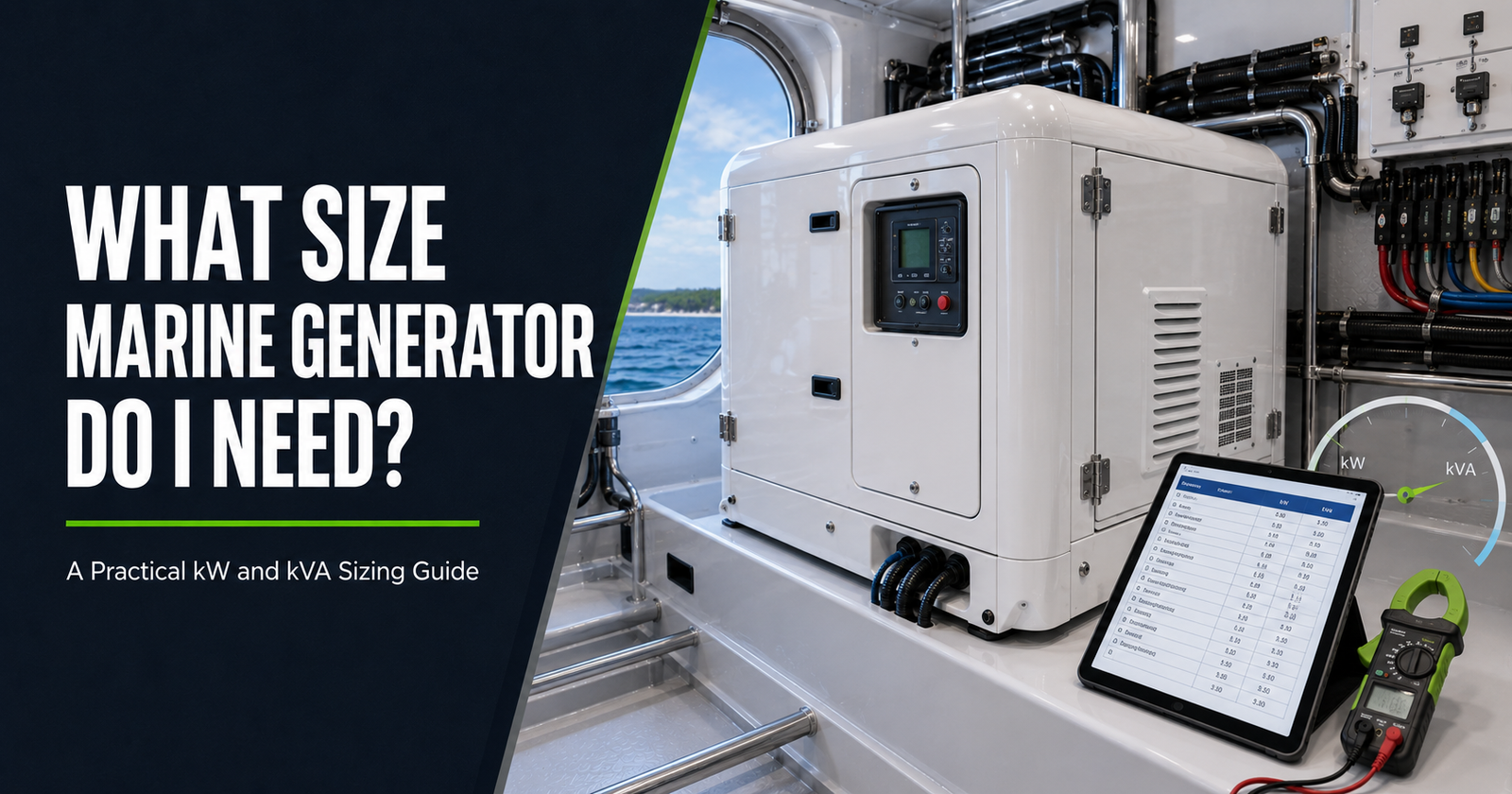 What Size Marine Generator Do I Need