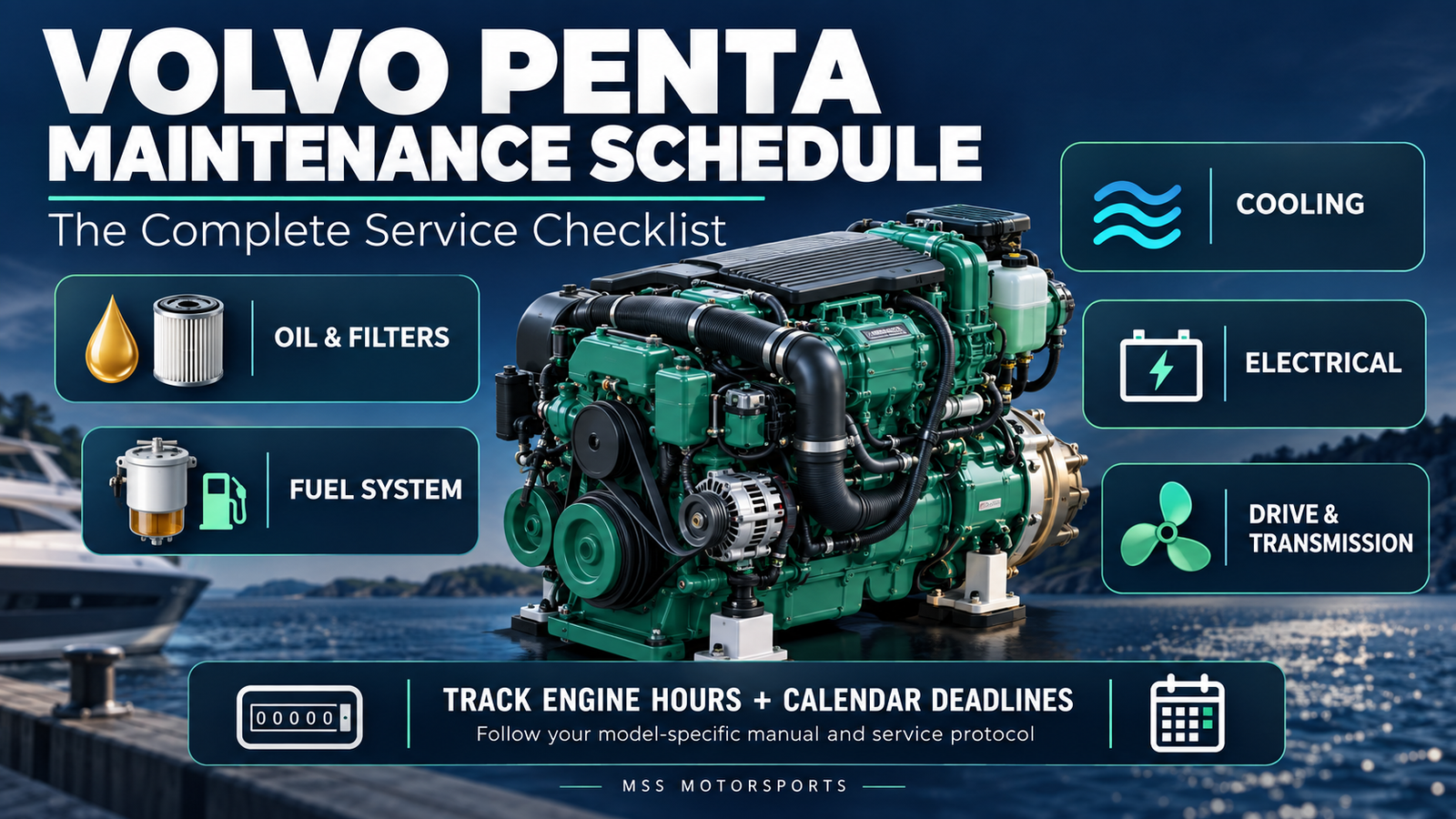 Volvo Penta maintenance schedule