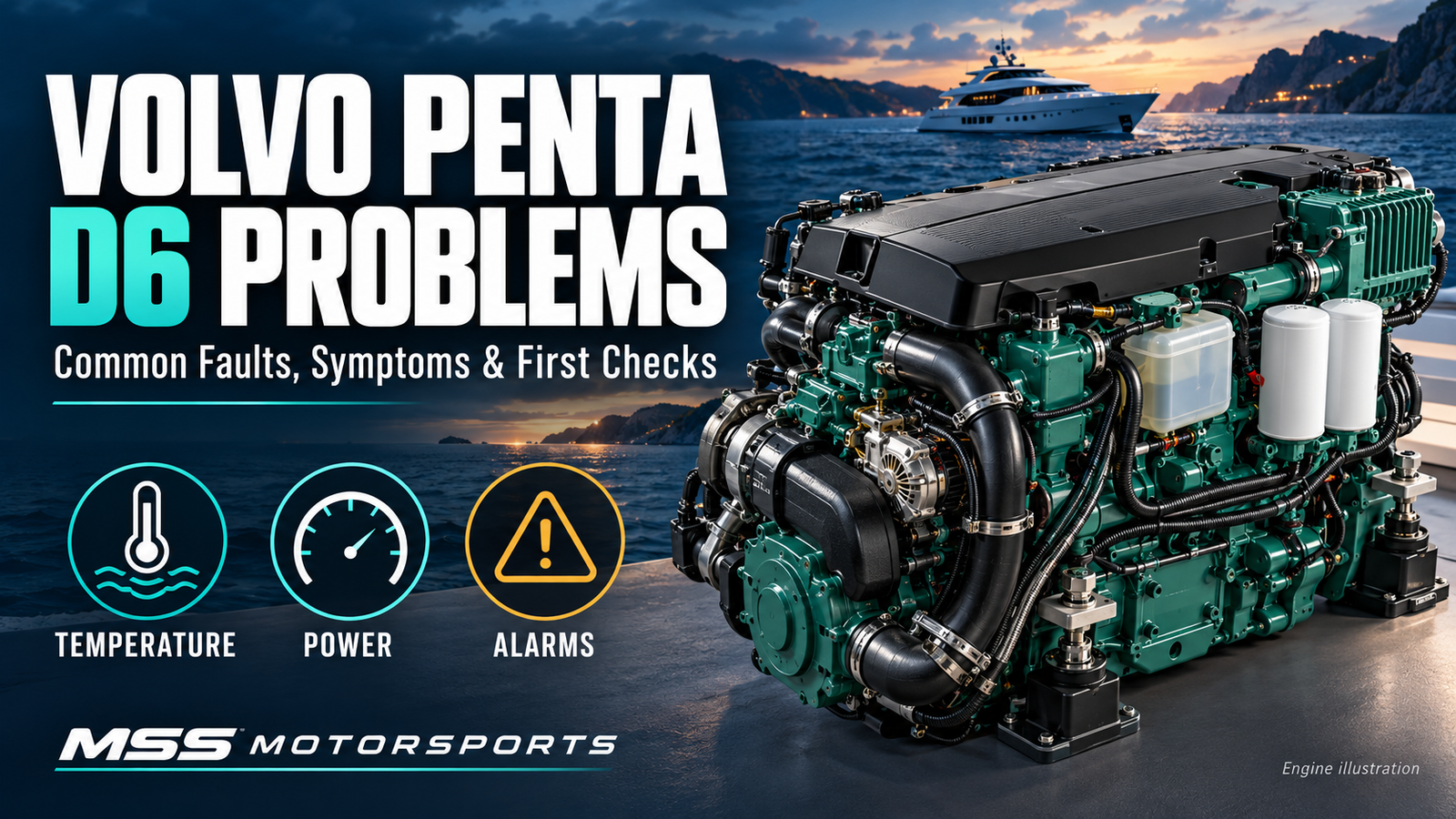Volvo Penta D6 problems