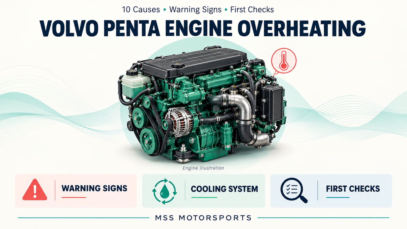 Volvo Penta engine overheating
