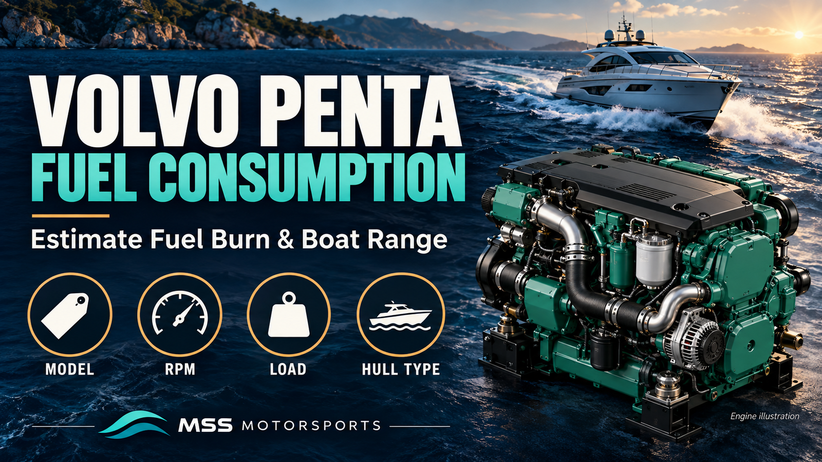 Volvo Penta fuel consumption